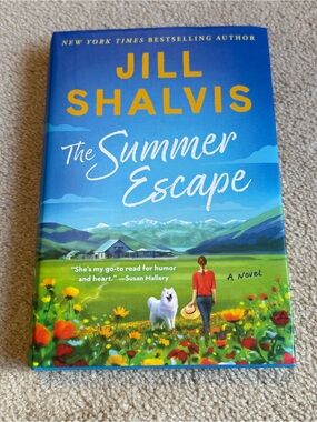 3/$15 2024 The Summer Escape, by Jill Shalvis - hardcover, beach read, cottage